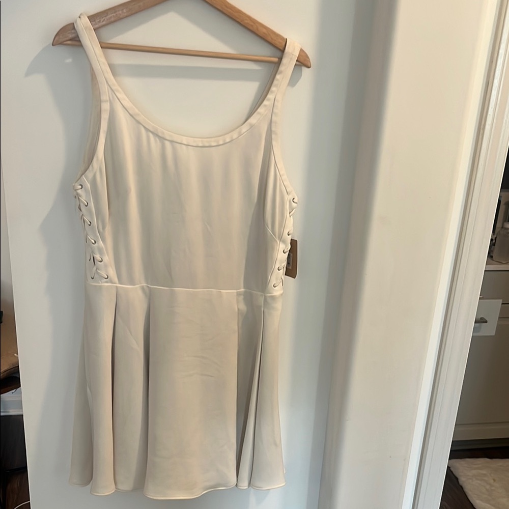 RACHEL Rachel Roy Cream Dress